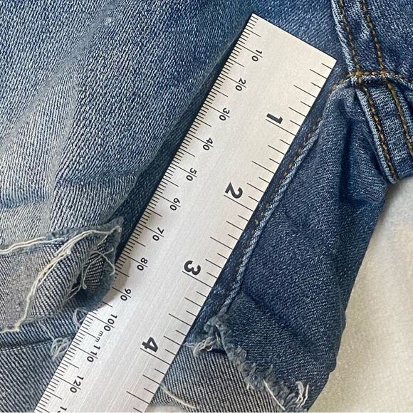 Judy Blue Cut Off Denim Shorts Style JB82103MD Size 11 - Picture 13 of 13